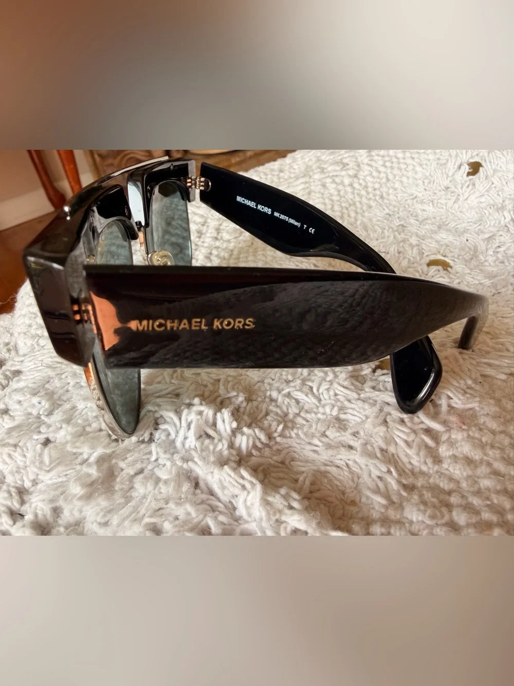 Michael Kors Milan Mirrored Aviator Sunglasses